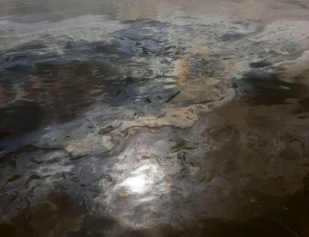 На реке Бахтемир под Астраханью выявили загрязнение воды нефтепродуктами