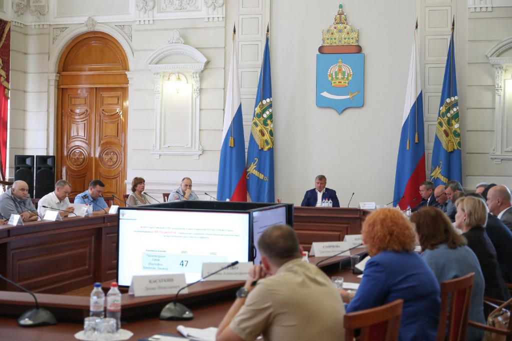 Астраханский губернатор поручил проводить регулярные проверки в сфере торговли психотропными препаратами