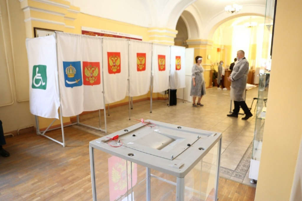 В Астраханской области в заключительный день голосования явка составляет 39%