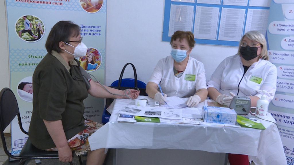 Жители Астраханской области 9 апреля смогут бесплатно проверить здоровье