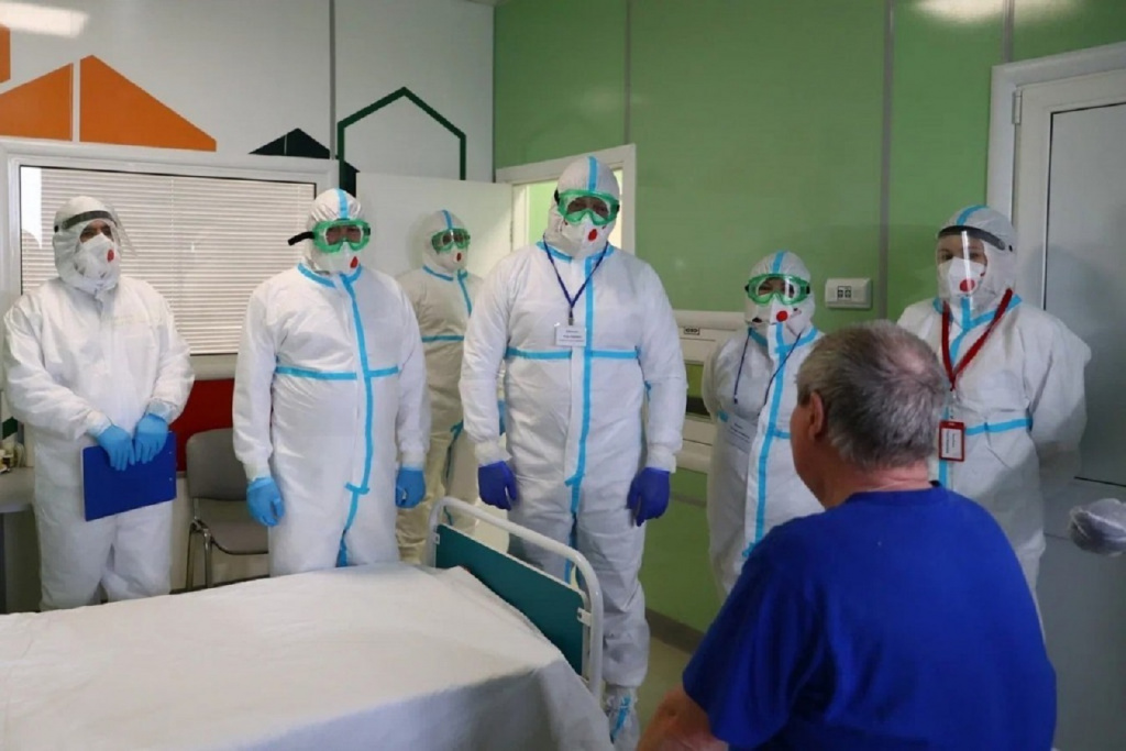 В ковидном госпитале под Астраханью установят новый концентратор кислорода