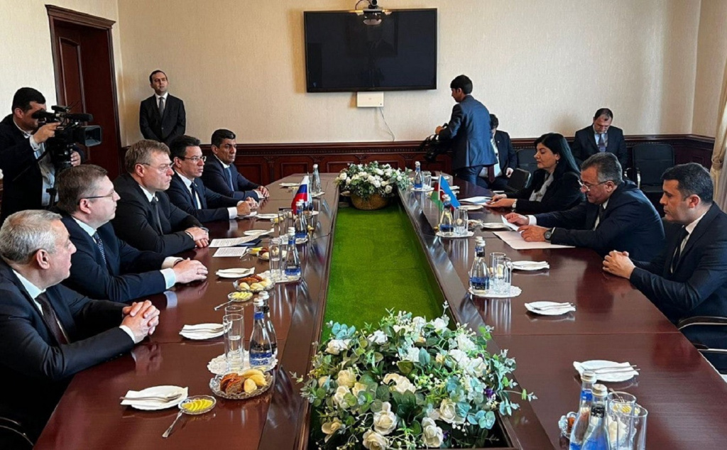 Астраханская делегация посетила Апшеронский район Азербайджана