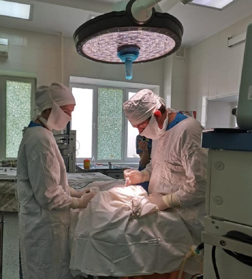 В Астрахани впервые провели челюстно-лицевую операцию 6-месячному ребёнку