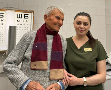В астраханской больнице ветерану Великой Отечественной войны вернули зрение