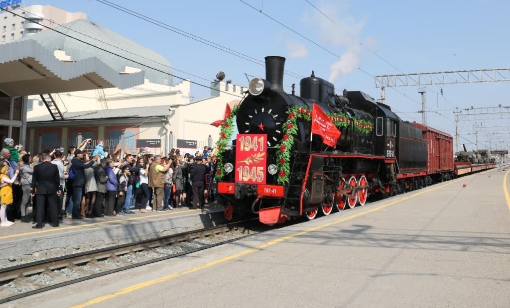 В Астрахань 6 марта прибудет передвижной музей “Поезд Победы”