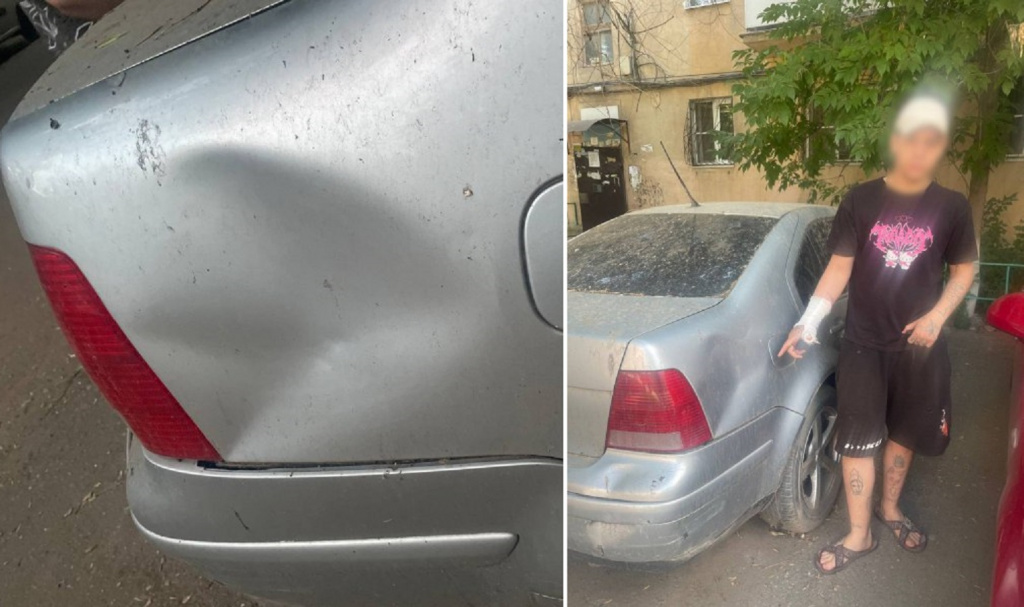Полиция задержала астраханца, который из-за ссоры с девушкой повредил чужое авто