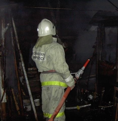 В селе Астраханской области при пожаре погиб 38-летний мужчина