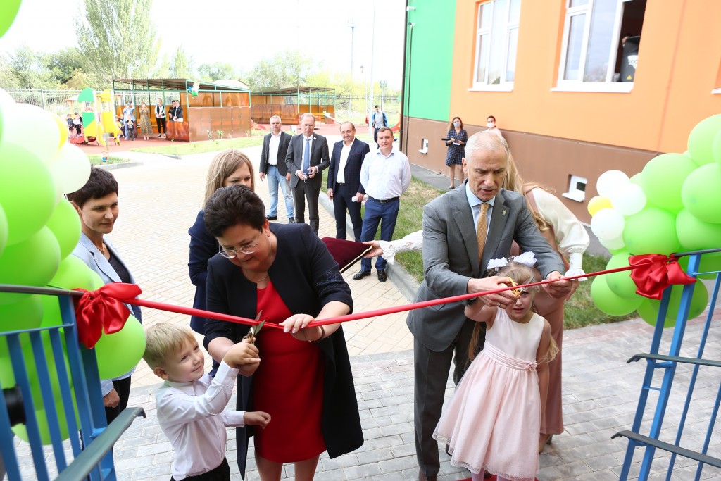 В Трусовском районе Астрахани открылся детский сад на 330 мест