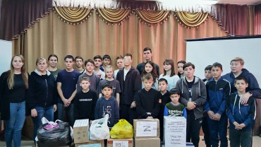 Астраханский боец СВО навестил воспитанников центра «Вера»