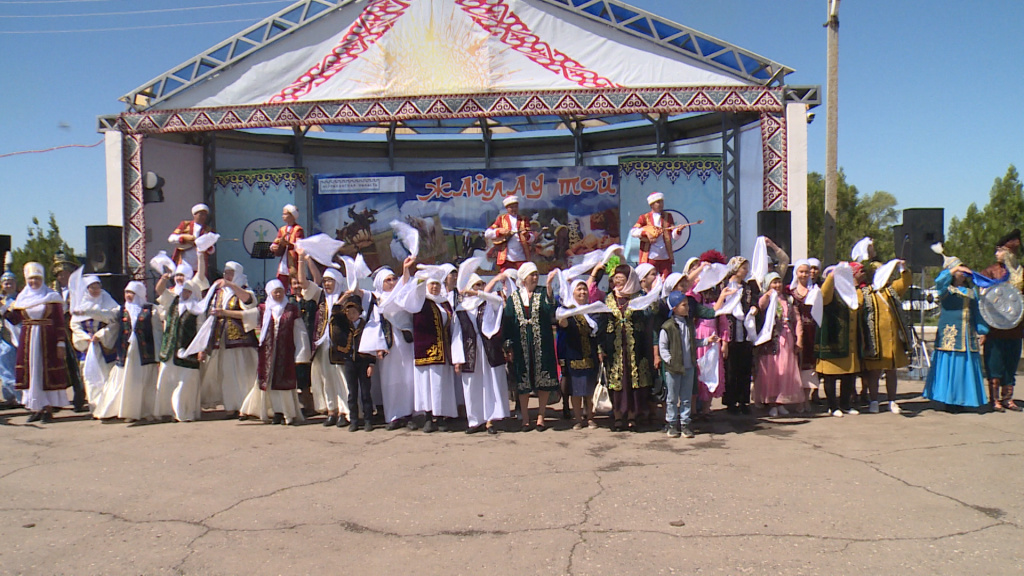 В Астраханской области отметили казахский праздник "Жайлау той"