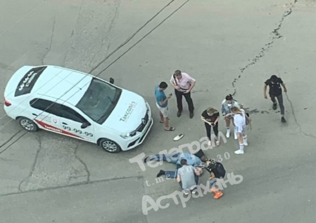 В Астрахани иномарка сбила 71-летнего мужчину на пешеходном переходе