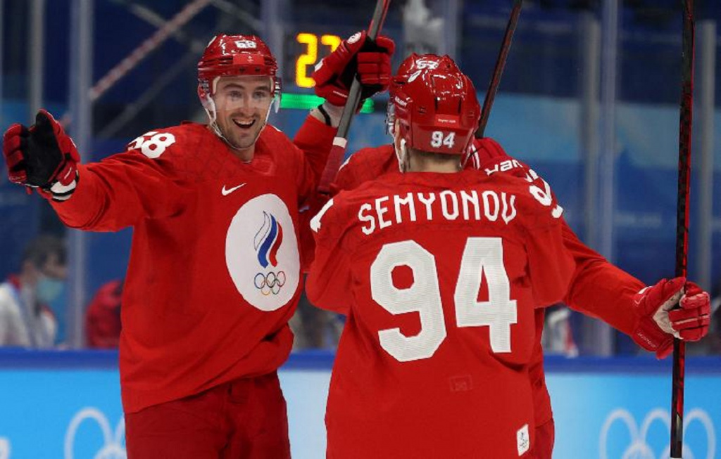 Игорь Бабушкин поздравил сборную России по хоккею с первой победой на Олимпиаде