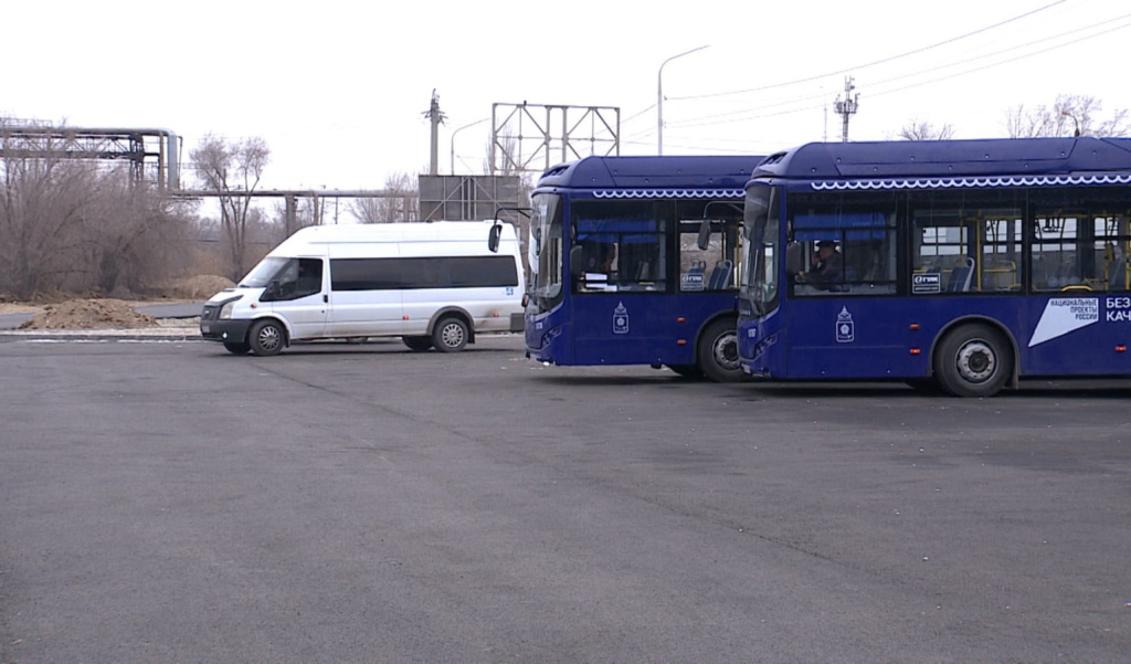 Astrakhan region, LiAZ-4292.60 (1-2-1) № МТ 605 77 - Фото - Bus Transport
