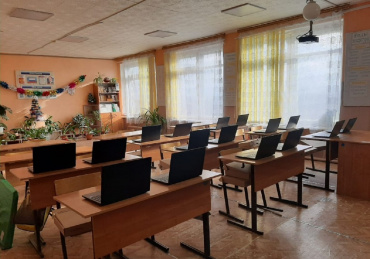 В Астраханской области завершили ремонт школы в селе Сизый Бугор