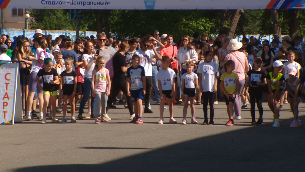 В Астрахани прошёл Всероссийский олимпийский день бега