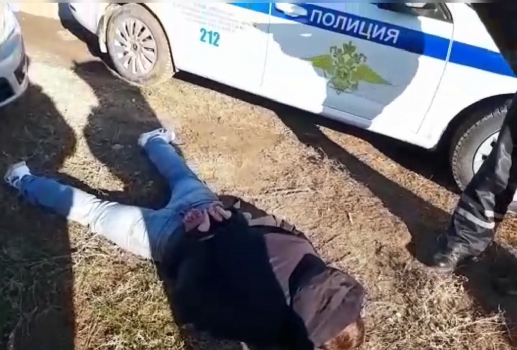 В Ахтубинске Астраханской области задержали невменяемого водителя