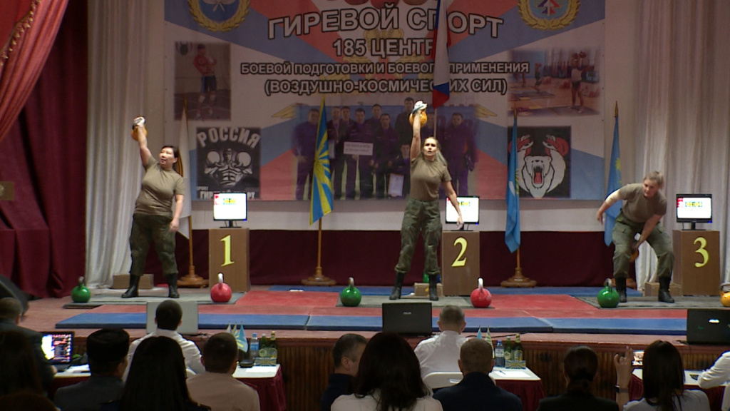 В Астрахани прошёл чемпионат по гиревому спорту среди военнослужащих