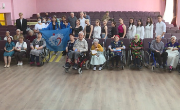 В Астрахани прошёл концерт для пенсионеров из дома-интерната