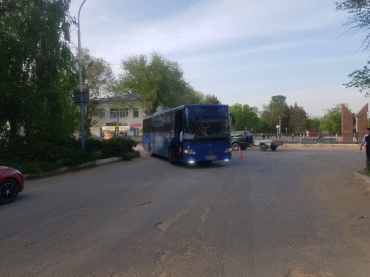 В райцентре под Астраханью водитель автобуса совершил наезд на мальчика