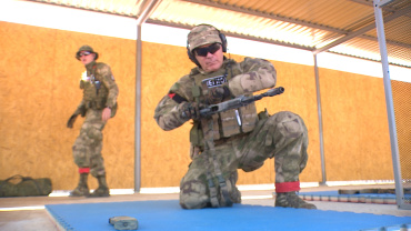 В Астрахани открыли новый стрелковый тир для подготовки военнослужащих