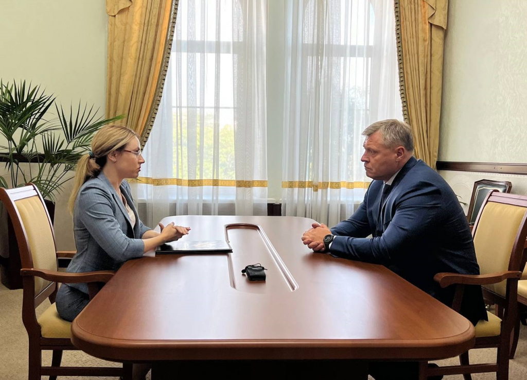 Игорь Бабушкин встретился с главой управления Минюста по Астраханской области