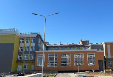 В Астрахани завершают строительство школы на 1000 мест