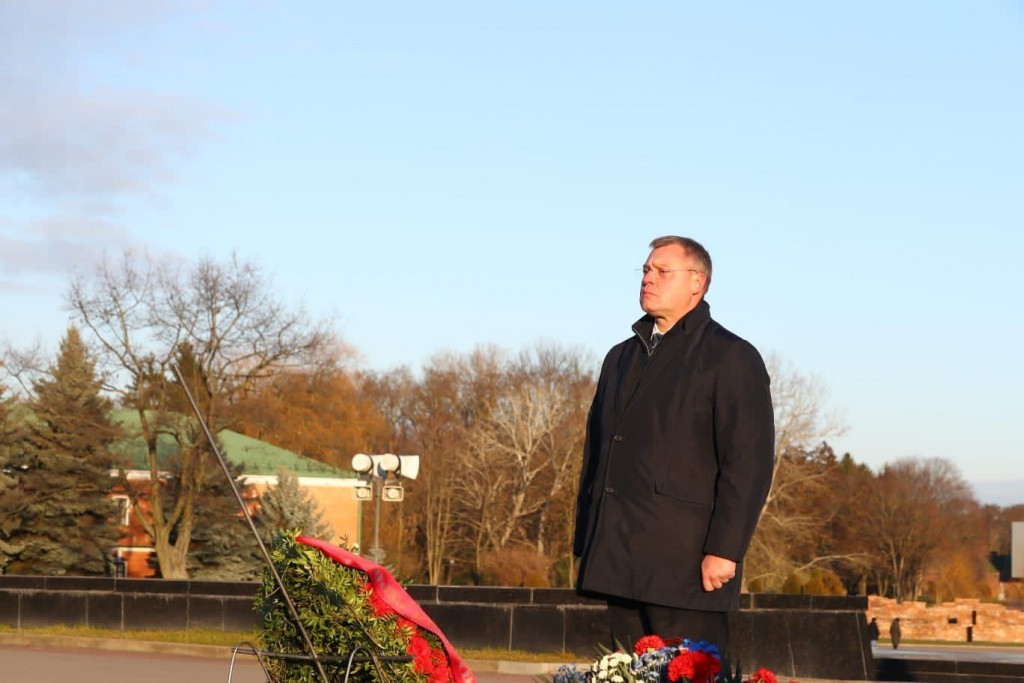 В День неизвестного солдата Игорь Бабушкин посетил «Брестскую крепость»