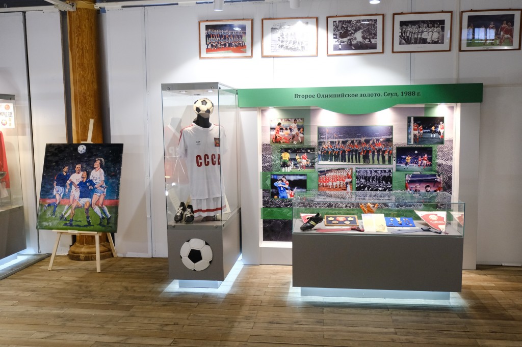 В Астрахани открылась выставка, посвященная истории отечественного футбола