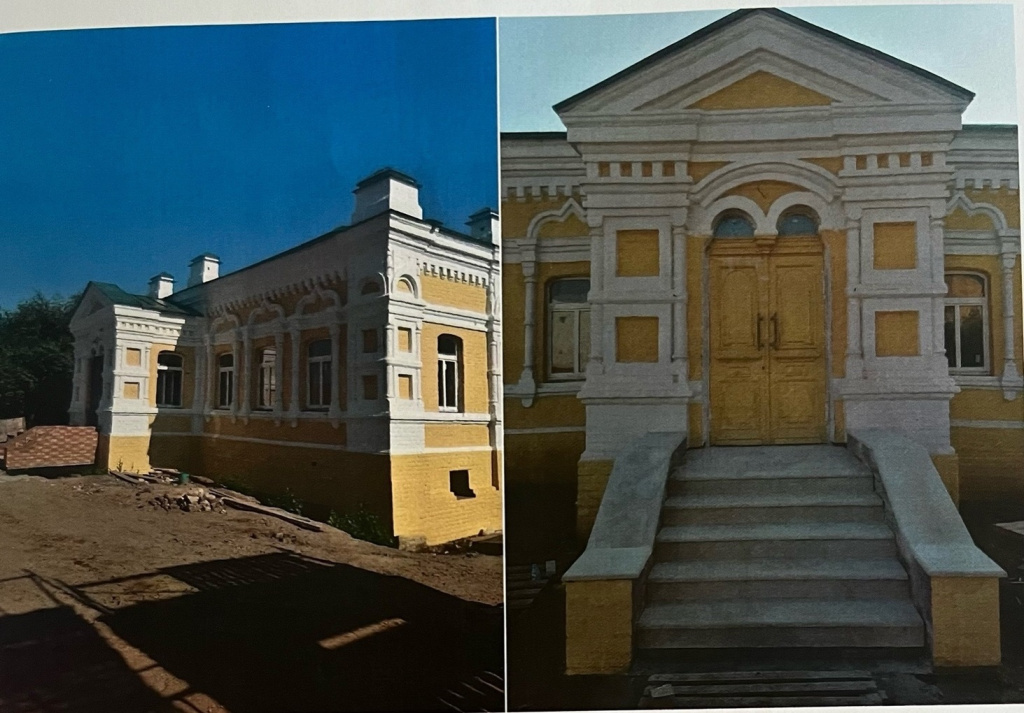 В Астрахани отреставрировали игуменский корпус Благовещенского монастыря