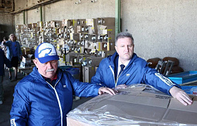 Астраханская область отправила ещё 7 тонн гуманитарной помощи для жителей Донбасса 