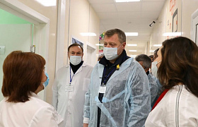В ковидном госпитале под Астраханью установят новый концентратор кислорода