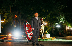 В Астрахани прошла акция «Свеча Памяти»