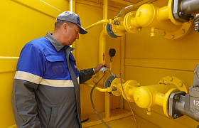 В посёлке Начало Астраханской области заработал газопровод
