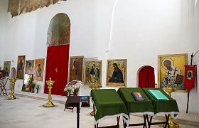 В Астраханском Кремле открыли после реставрации Троицкий собор