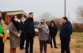 В посёлке под Астраханью началось строительство корпуса школы на 675 мест