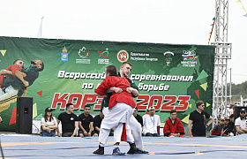Борец из Татарстана победил на турнире на Сабантуе под Астраханью