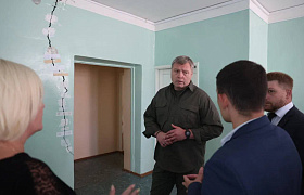 Дом офицеров на севере Астраханской области восстановят к осени 2024 года