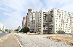 Ремонт улицы Бориса Алексеева в Астрахани завершат в ноябре 