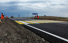 В Астраханской области завершили ремонт трассы “Камызяк – Тузуклей”