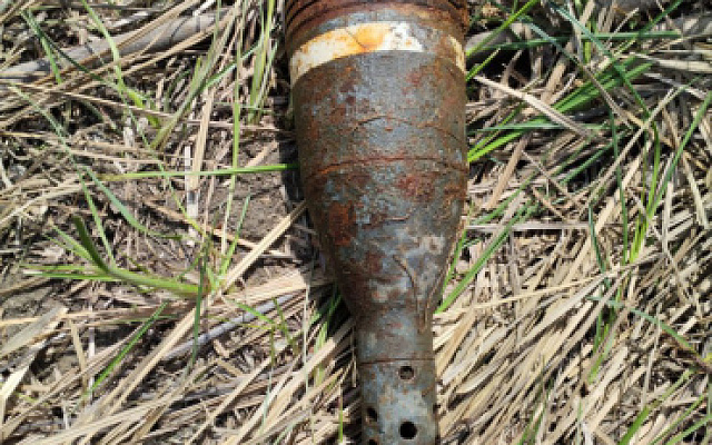 В Астраханской области взрывотехники уничтожили снаряд времён ВОв