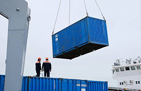 В Астрахани морской порт запустил сервис по доставке грузов в Азию