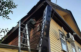 В Кировском районе Астрахани демонтируют 1217 незаконных рекламных конструкций