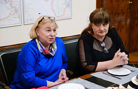 Астраханский губернатор встретился с представителями комитета семей воинов Отечества